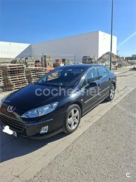 Usado Peugeot 407 Sport 136 CV (100 kW) 2008 Negro Berlina