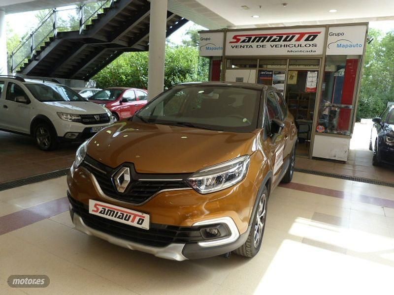 Marrón Usado 2018 Renault Captur Zen SUV | 12.949 € (Precio justo) - Imagen 1/4