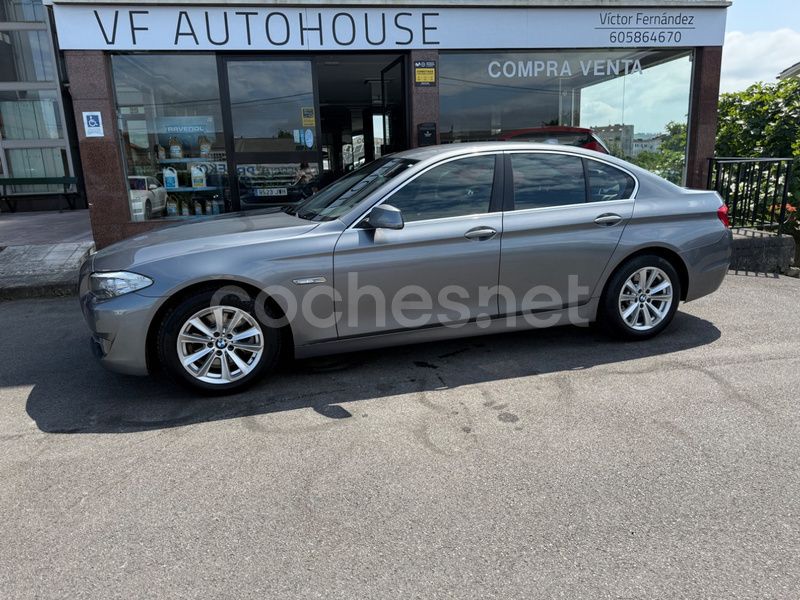 Gris / plata Usado 2013 BMW 520 Berlina | 12.990 € (Buen precio) - Imagen 1/4
