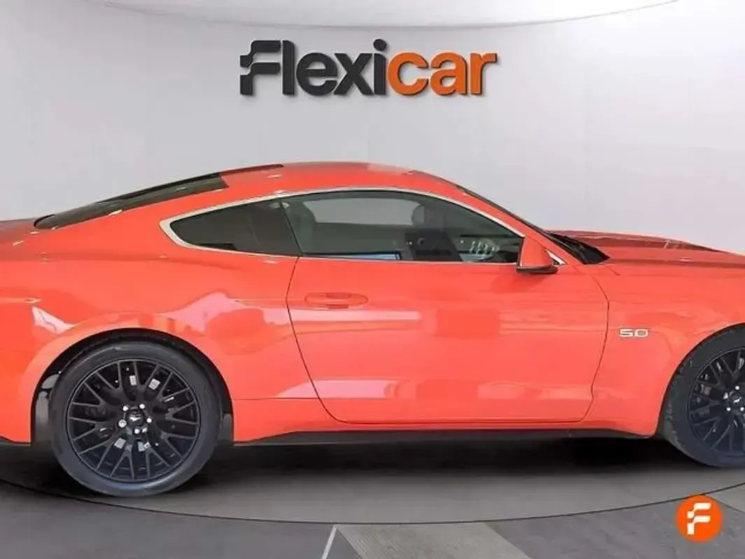 Usado Ford Mustang GT 419 CV (308 kW) 2016 Naranja Coupe