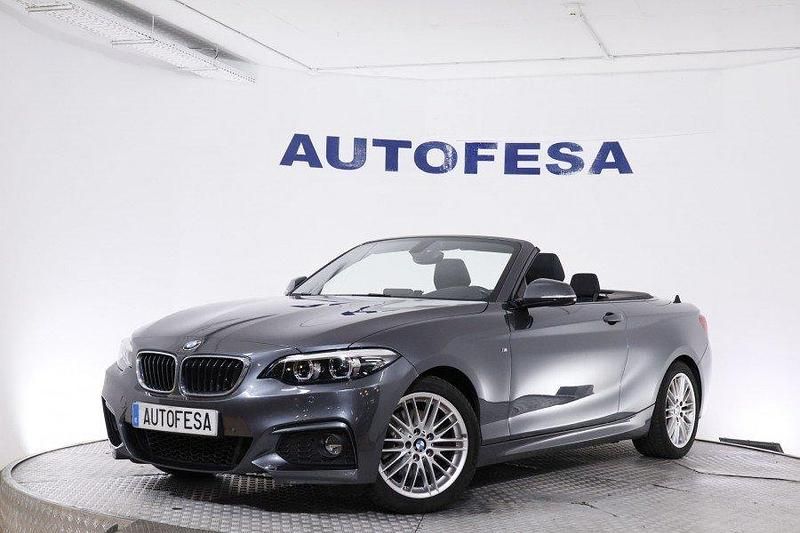 Gris Usado 2019 BMW 220 Descapotable | 26.850 € (Precio justo) - Imagen 1/4