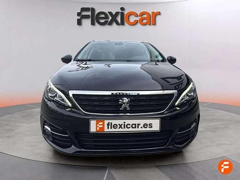Usado Peugeot 308 Active 120 CV (88 kW) 2018 Negro Utilitario