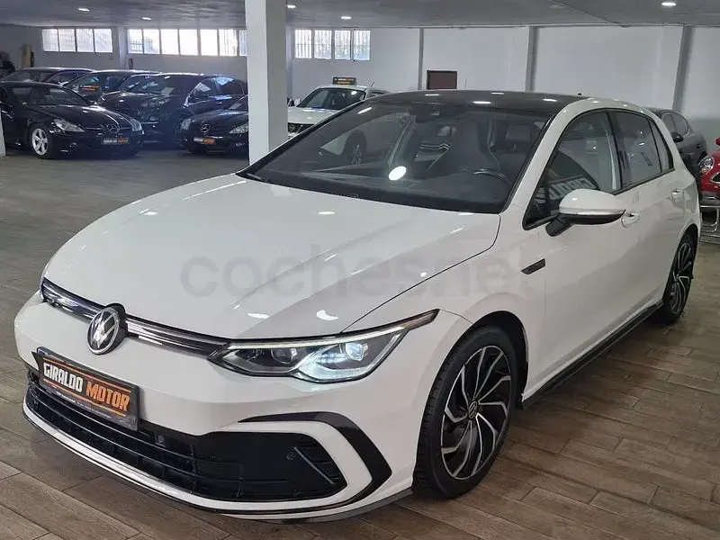 Usado VW Golf VII R-line 150 CV (110 kW) 2020 Blanco Berlina