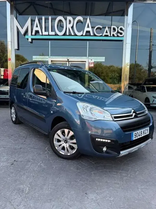 Usado Citroën Berlingo PureTech 109 CV (80 kW) 2017 Azul Monovolumen