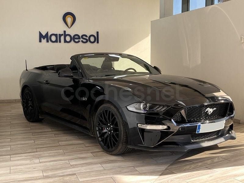 Usado Ford Mustang GT 450 CV (330 kW) 2020 Negro Descapotable