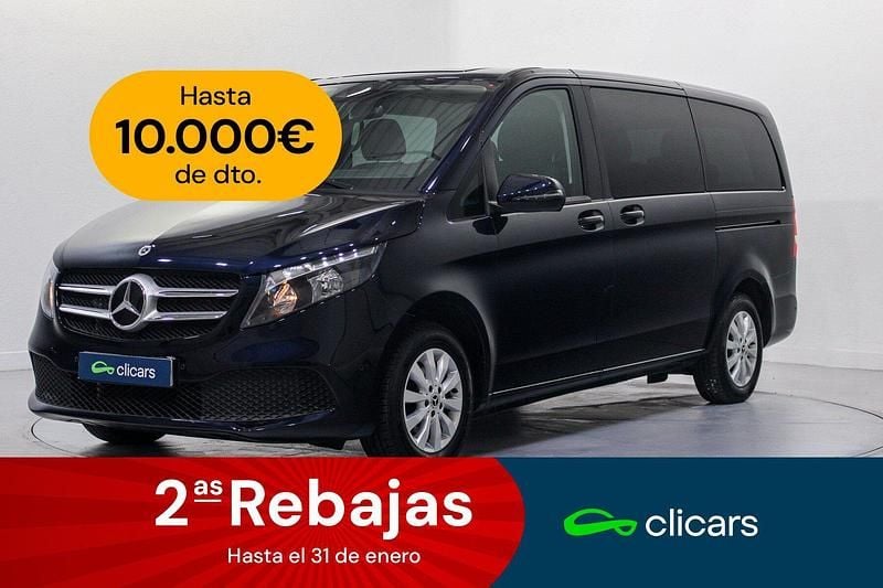 Azul Usado 2021 Mercedes V220 Monovolumen | 44.990 € (Super precio) - Imagen 1/4