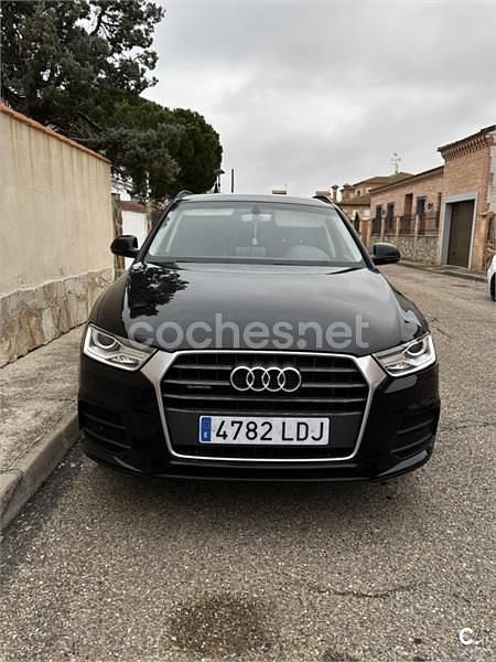 Usado Audi Q3 150 CV (110 kW) 2016 Negro SUV