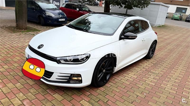Usado VW Scirocco R-line 125 CV (91 kW) 2015 Blanco Coupe