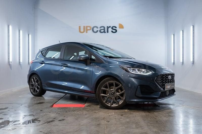 Azul Usado 2023 Ford Fiesta ST-Line X Utilitario | 16.900 € (Caro) - Imagen 1/4