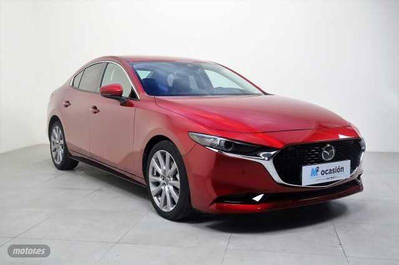 Usado Mazda 3 120 CV (88 kW) 2020 Rojo Berlina