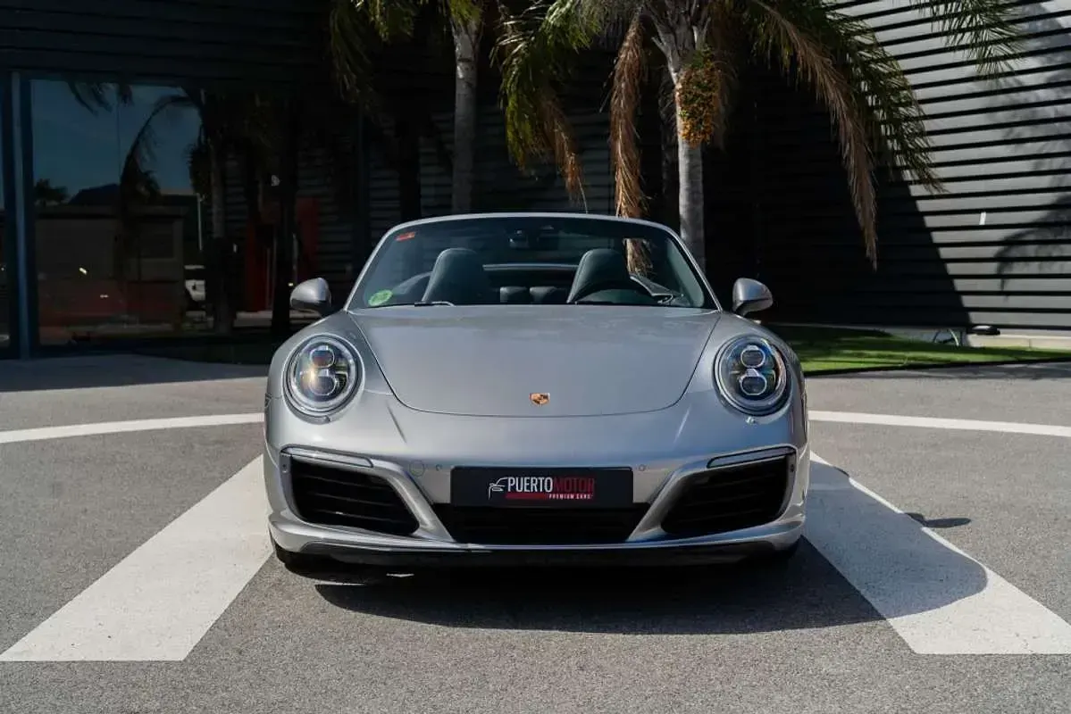 Usado Porsche 991 420 CV (308 kW) 2017 Gris Descapotable
