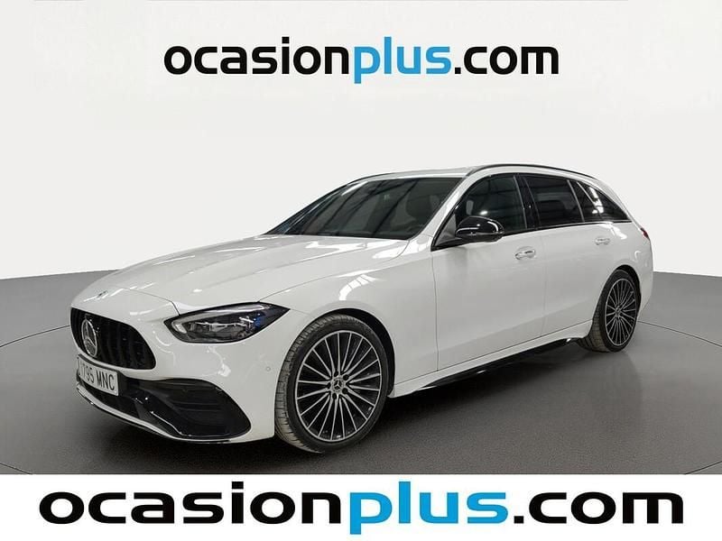 Blanco Usado 2024 Mercedes C300 AMG Familiar | 46.273 € - Imagen 1/4
