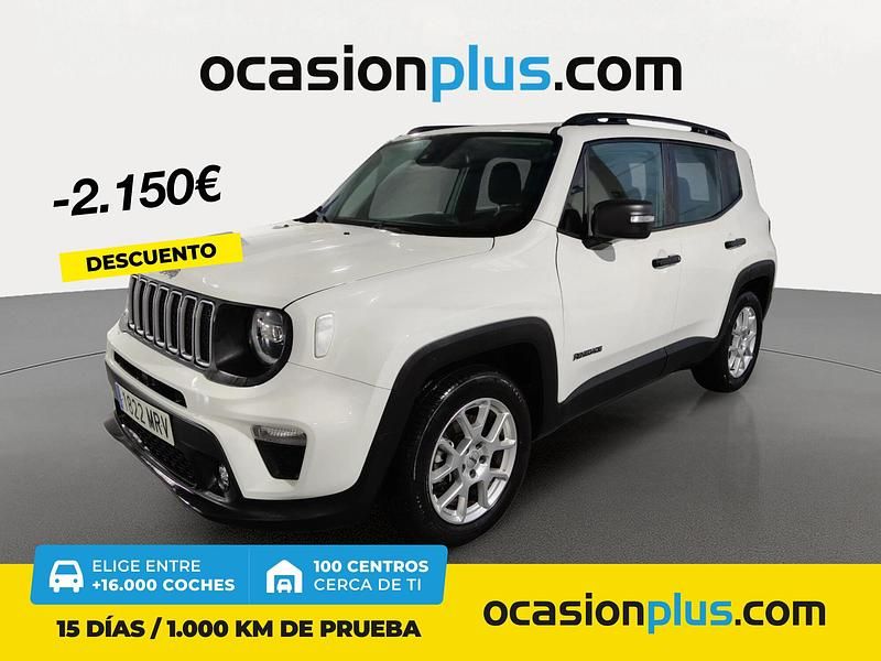Blanco Usado 2024 Jeep Renegade Limited SUV | 22.900 € (Precio justo) - Imagen 1/4
