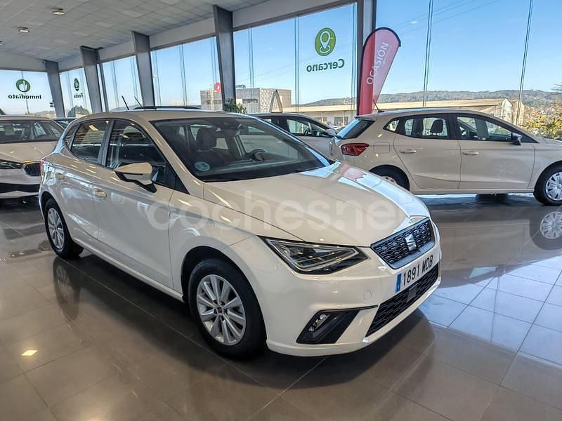 Usado Seat Ibiza Style 80 CV (58 kW) 2022 Blanco Berlina