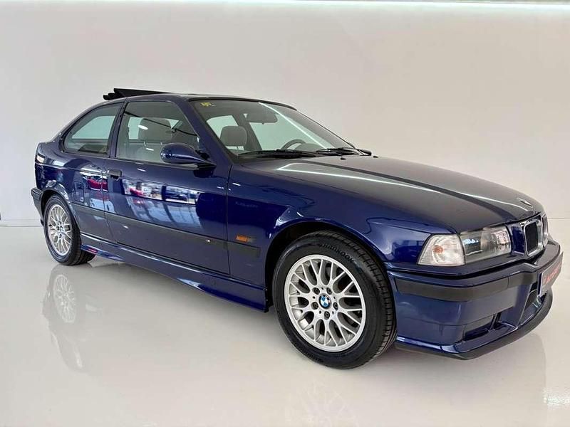 Usado BMW 316 Compact 102 CV (75 kW) 1996 Azul Utilitario