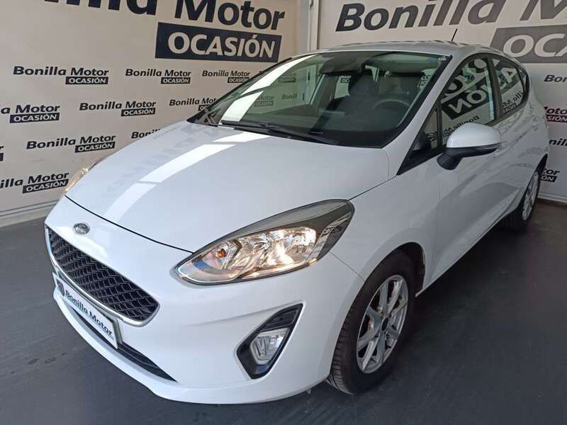 Blanco Usado 2019 Ford Fiesta Trend+ Utilitario | 9900 € (Precio justo) - Imagen 1/4