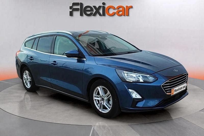 Azul Usado 2019 Ford Focus Trend+ Familiar | 12.990 € (Buen precio) - Imagen 1/4