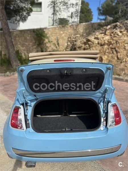 Azul Usado 2012 Fiat 500C Pop Descapotable | 8200 € (Precio justo) - Imagen 1/1