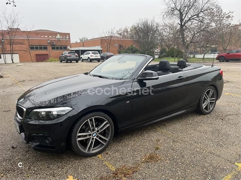 Negro Usado 2018 BMW 225 Descapotable | 25.500 € (Precio justo) - Imagen 1/4