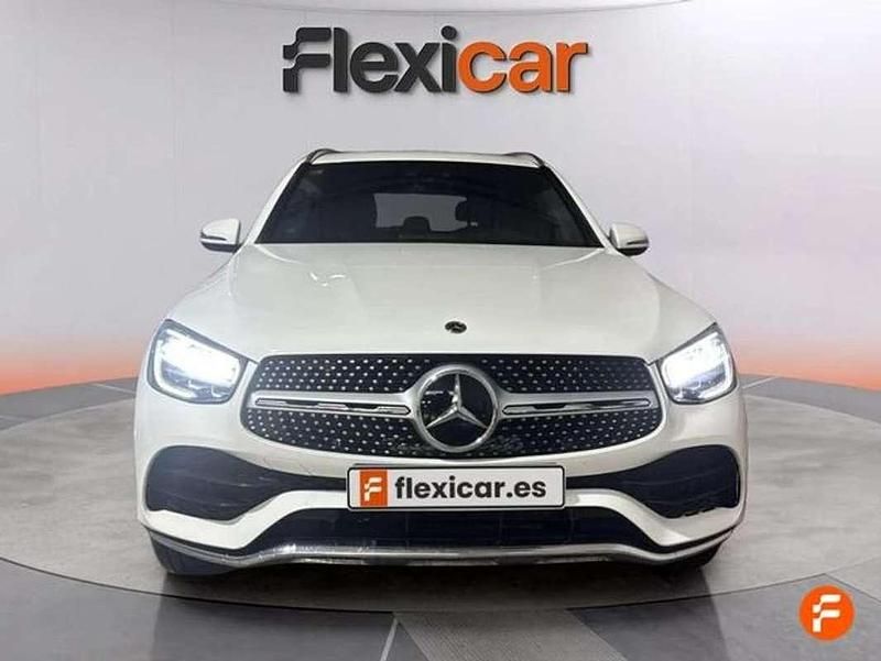Usado Mercedes GLC220 170 CV (125 kW) 2021 Blanco SUV