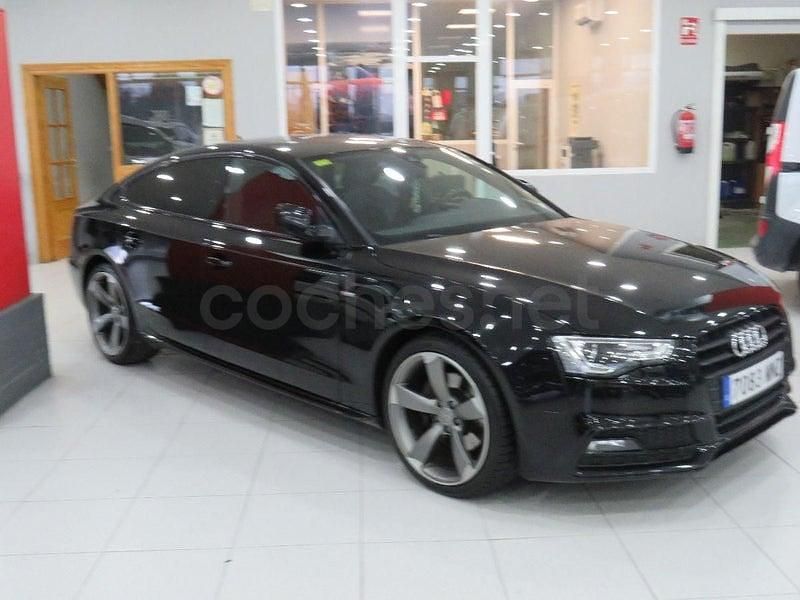 Negro Usado 2015 Audi A5 Sportback Advanced Utilitario | 14.900 € (Precio justo) - Imagen 1/4