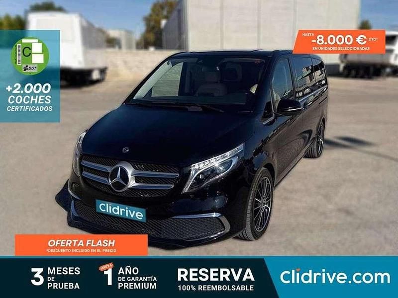 Negro Usado 2021 Mercedes V220 Avantgarde Monovolumen | 44.890 € (Super precio) - Imagen 1/3