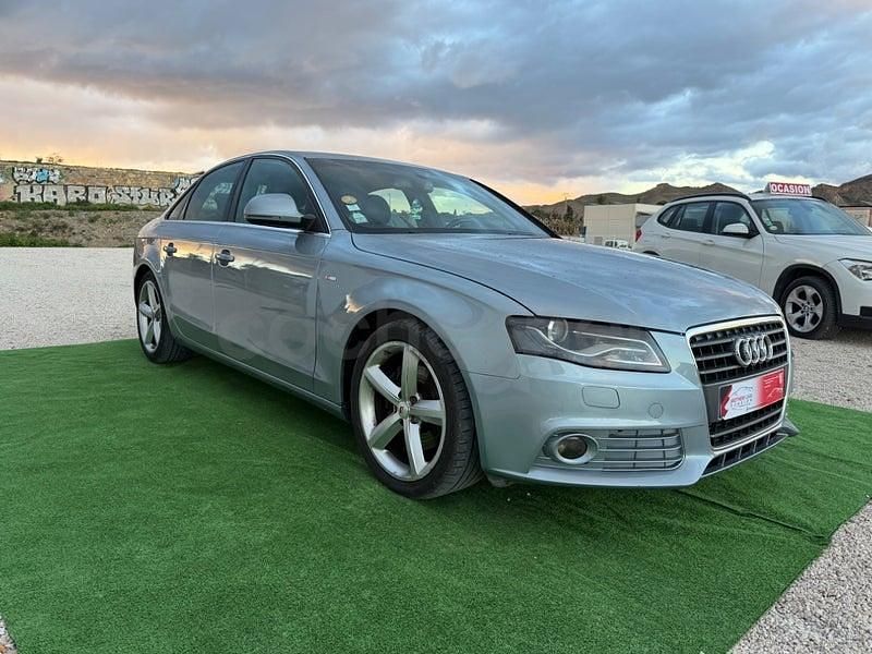 Usado Audi A4 S-Line 143 CV (105 kW) 2008 Azul Berlina