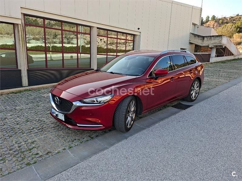 Usado Mazda 6 194 CV (142 kW) 2021 Rojo Familiar