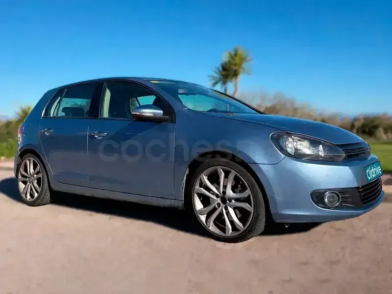 Usado VW Golf VI GT 140 CV (102 kW) 2009 Azul Utilitario