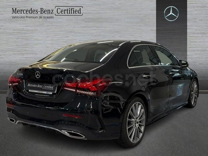 Usado Mercedes A200 163 CV (119 kW) 2022 Negro Berlina