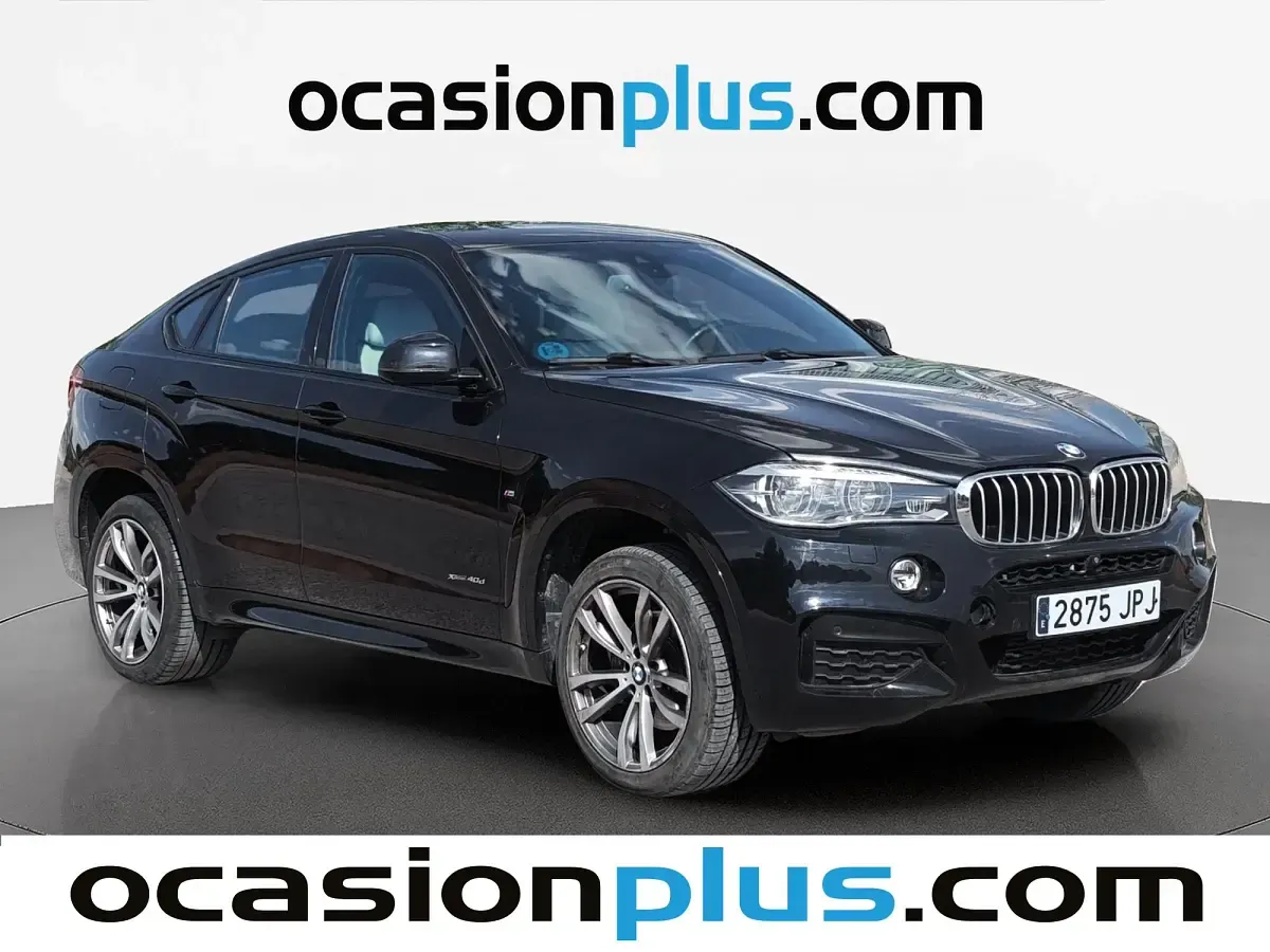 Usado BMW X6 313 CV (230 kW) 2016 Negro SUV