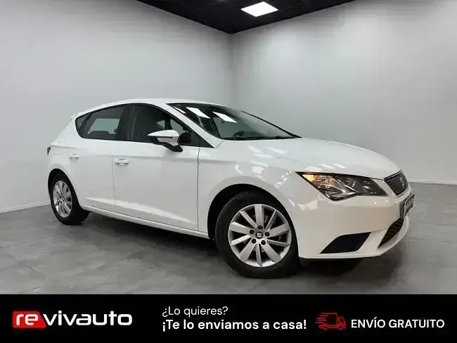 Usado Seat Leon Reference 115 CV (84 kW) 2016 Blanco Berlina