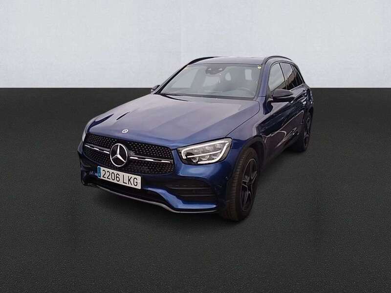 Azul Usado 2020 Mercedes GLC200 SUV | 35.400 € (Precio justo) - Imagen 1/4