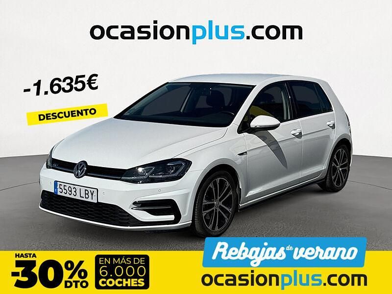 Blanco Usado 2019 VW Golf VII Sport Berlina | 17.990 € (Precio justo) - Imagen 1/4