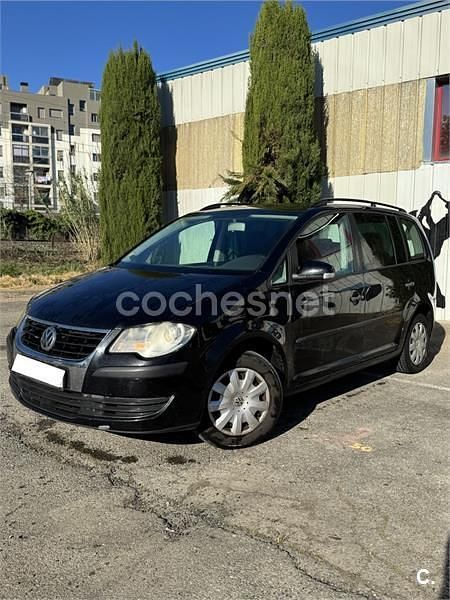 Usado VW Touran Edition 105 CV (77 kW) 2007 Negro Monovolumen
