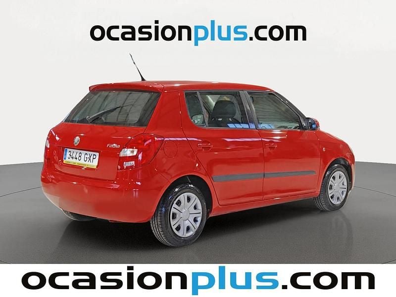 Brugt Skoda Fabia 60 HK (44 kW) 2010 Rød Hatchback