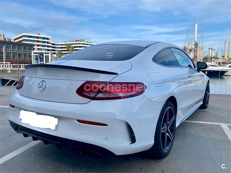 Usado Mercedes C250 204 CV (150 kW) 2018 Blanco Coupe