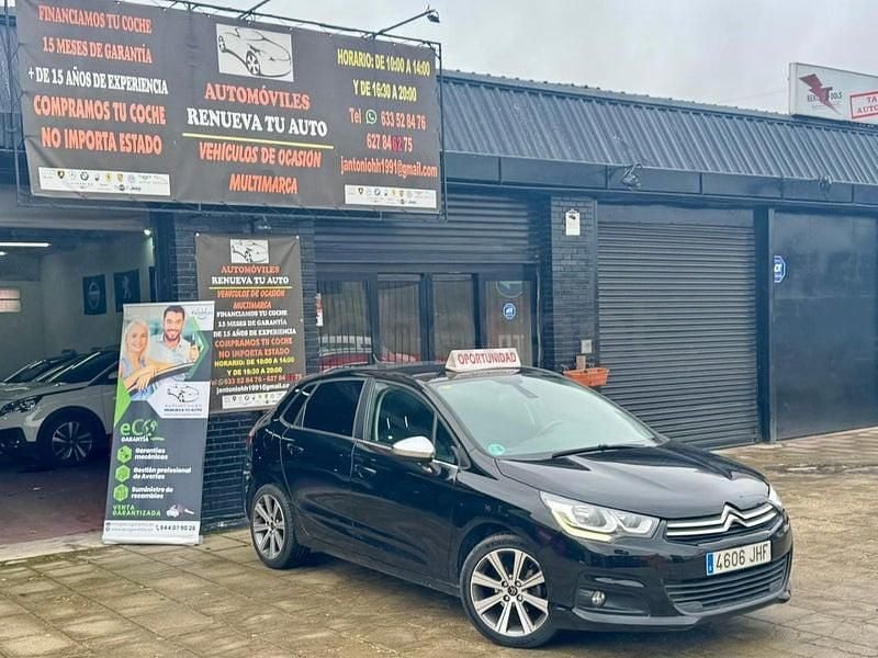 Usado Citroën C4 Feel 99 CV (72 kW) 2015 Negro Berlina