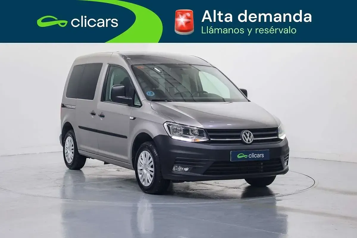Usado VW Caddy 102 CV (75 kW) 2019 Naranja Monovolumen