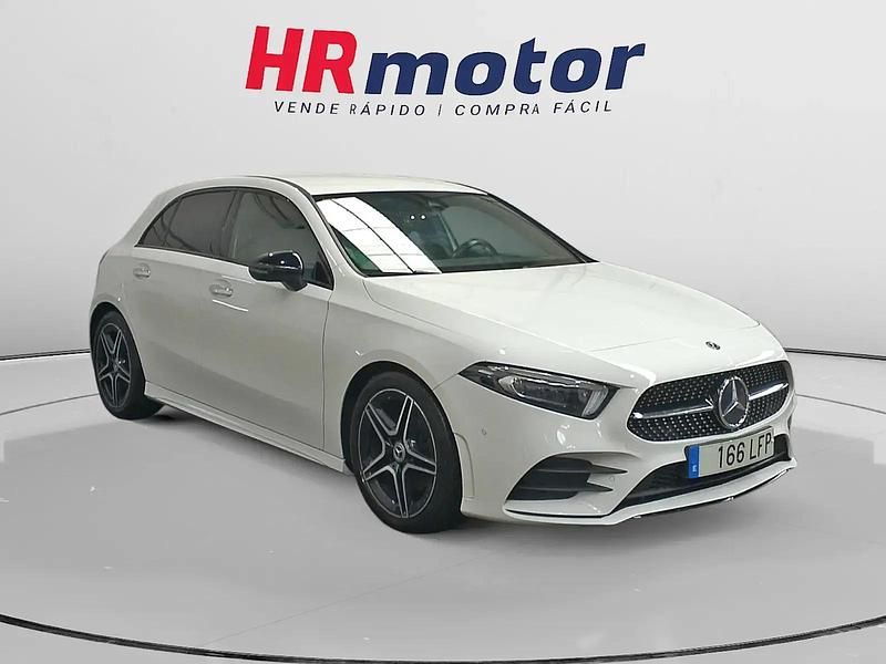 Blanco Usado 2018 Mercedes A200 AMG line Berlina | 26.390 € (Caro) - Imagen 1/4