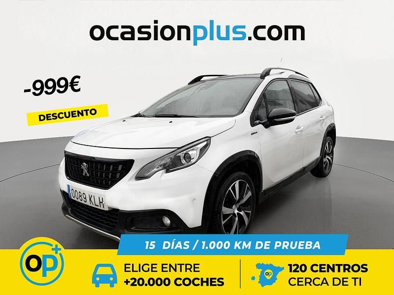 Blanco Usado 2018 Peugeot 2008 GT-line SUV | 10.990 € (Precio justo) - Imagen 1/4