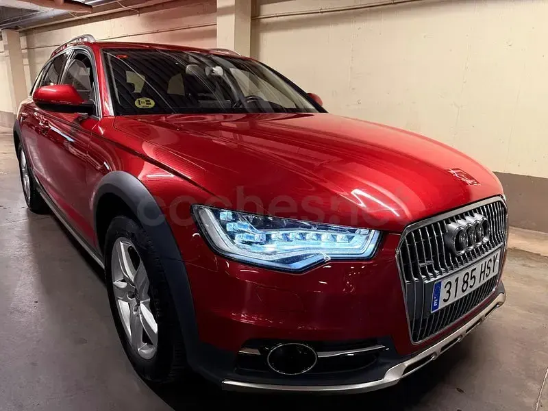 Usado Audi A6 Allroad 204 CV (150 kW) 2013 Granate Familiar