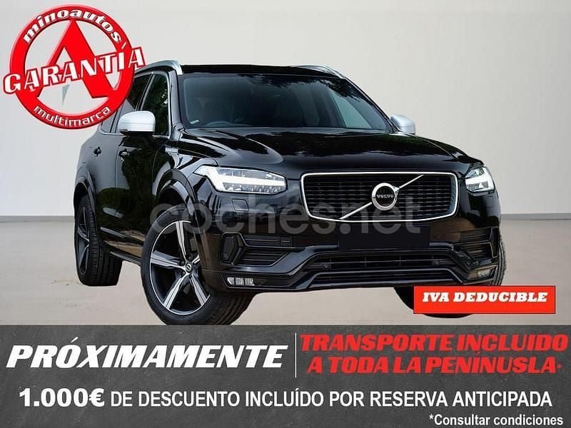 Negro Usado 2018 Volvo XC90 R-Design SUV | 32.890 € (Caro) - Imagen 1/4