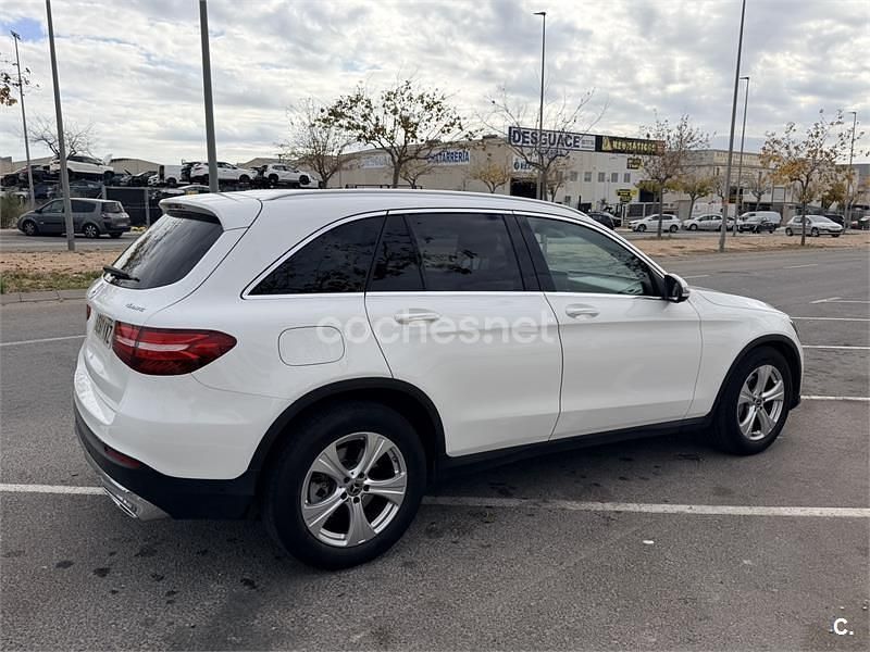 Usado Mercedes GLC220 170 CV (125 kW) 2019 Blanco SUV