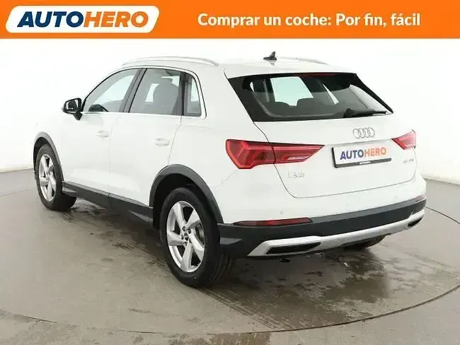 Käytetty Audi Q3 Advanced Plus 150 HP (110 kW) 2019 Valkoinen Katumaasturi