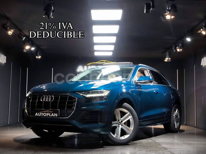 Azul Usado 2020 Audi Q8 S-Line SUV | 44.990 € - Imagen 1/3