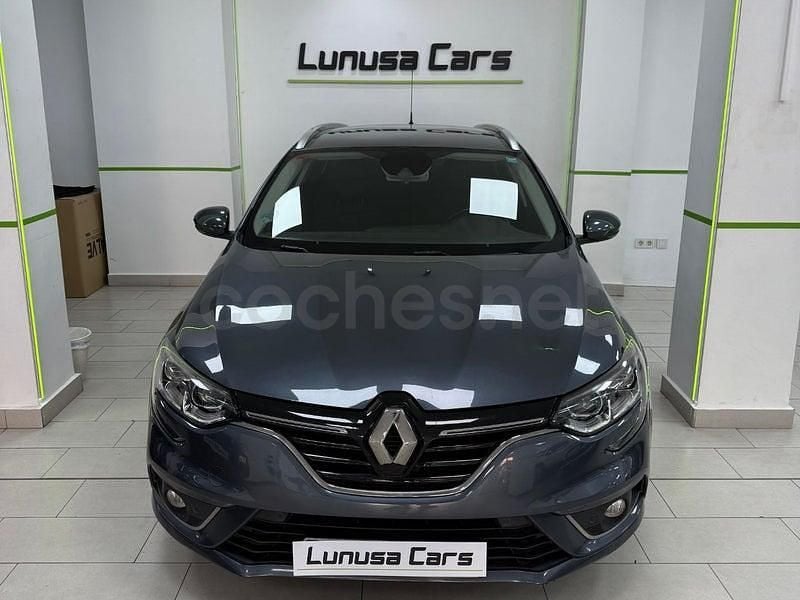 Usado Renault Mégane GrandTour Business 95 CV (69 kW) 2019 Azul Familiar