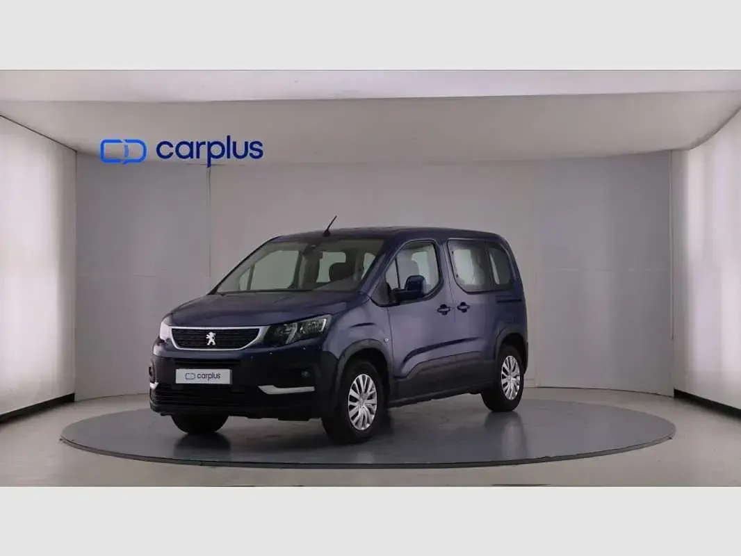 Usado Peugeot Rifter Active 100 CV (73 kW) 2021 Azul Monovolumen