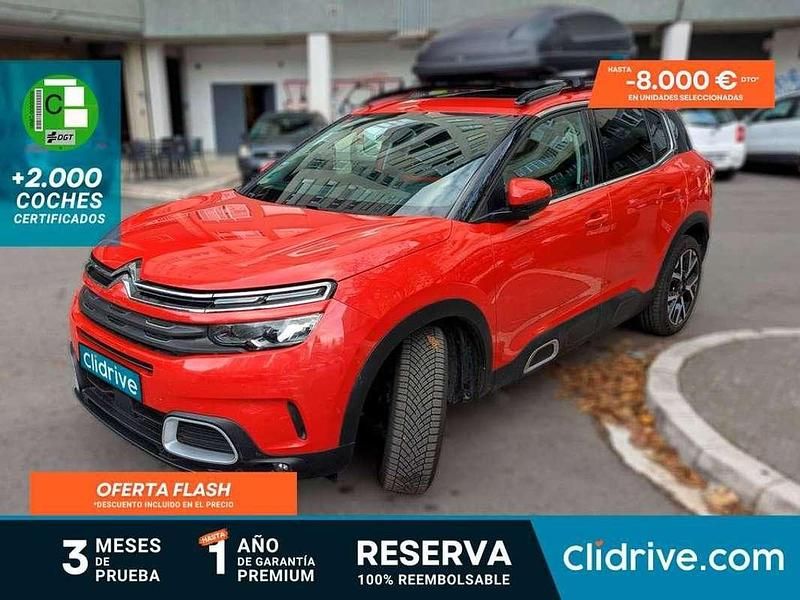 Usado Citroën C5 Aircross Feel 131 CV (96 kW) 2019 Rojo SUV