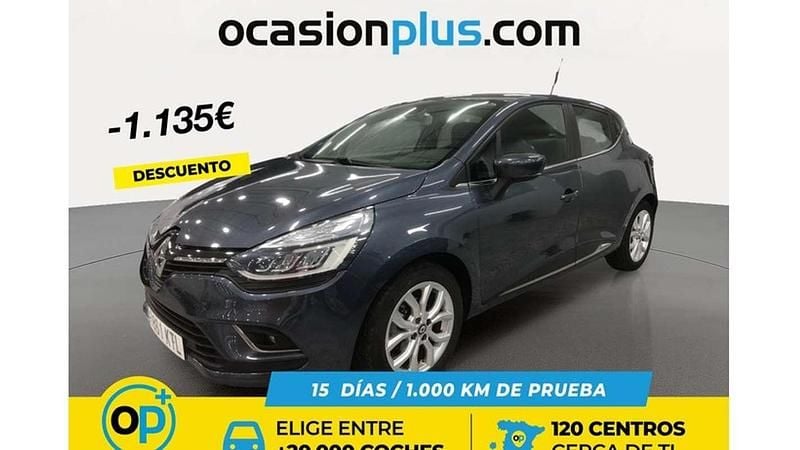 Usado Renault Clio GrandTour Zen 90 CV (66 kW) 2019 Gris Familiar